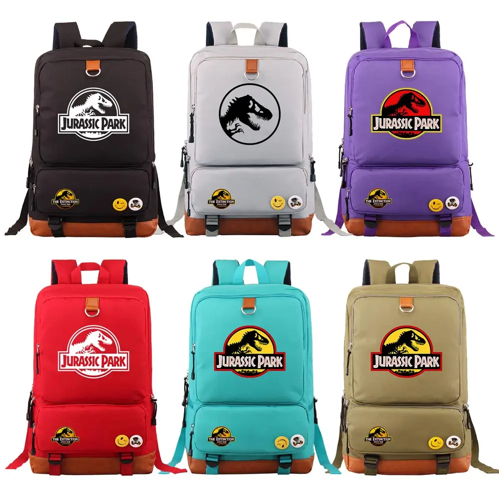 Ryggsäck med Jurassic Park-logo Sac à Dos Dinosaure Jurassic World