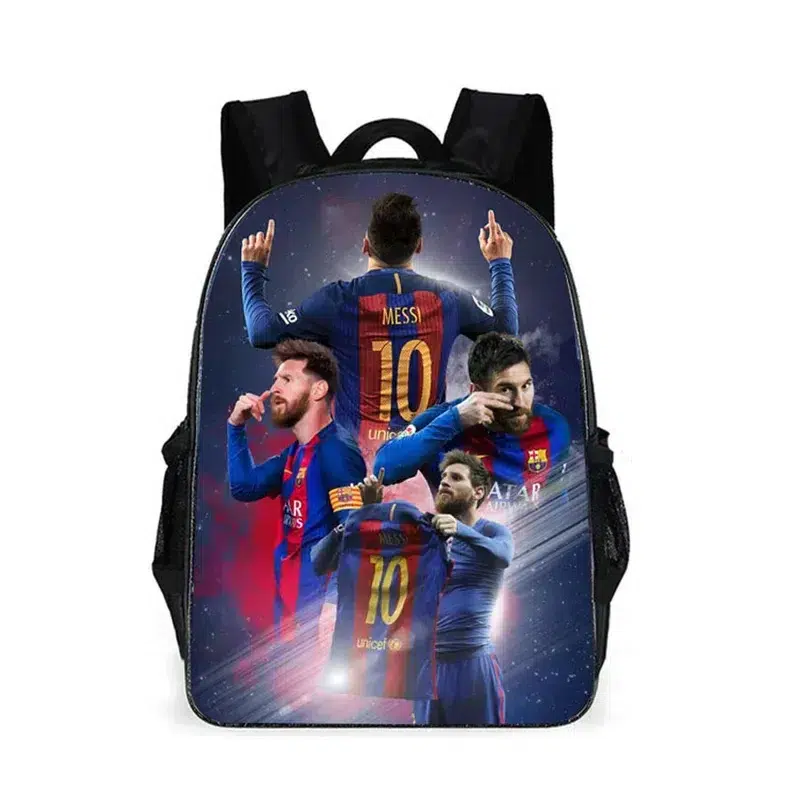 Fotbollsryggsäck med spelare och nummer 10 Sac à dos Messi Primaire
