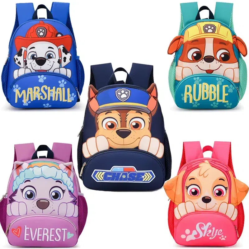 Ryggsäck för barn med Paw Patrol-karaktärer Sac Scolaire Pat Patrouille Garçon