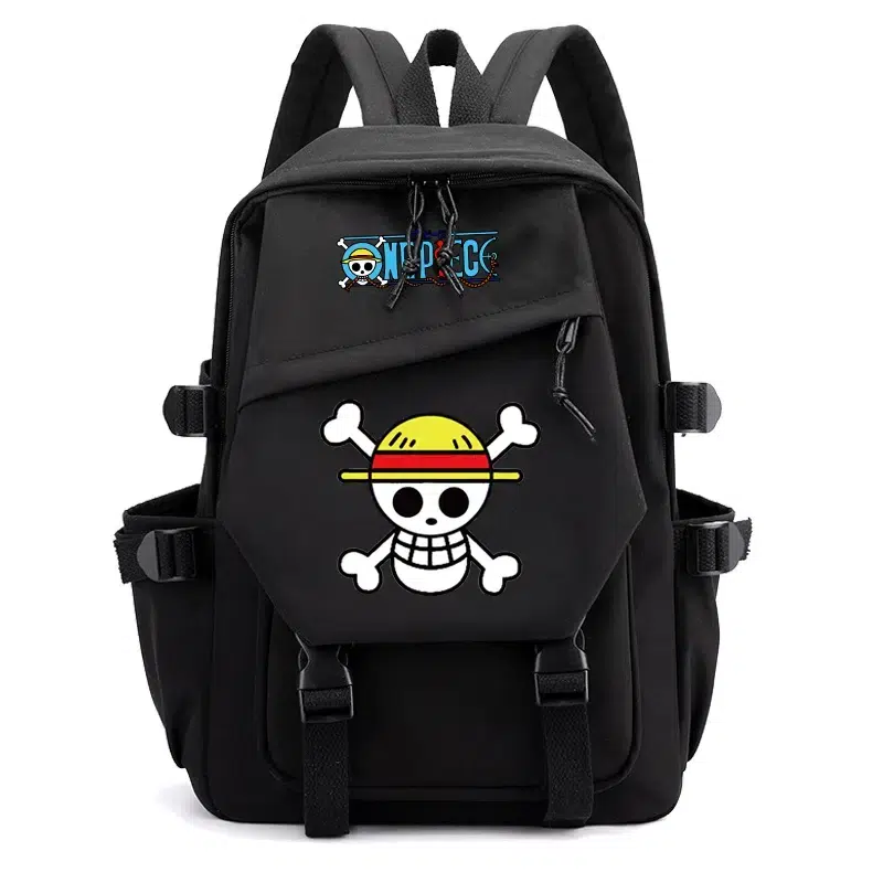 Ryggsäckar One Piece med unik design Cartable Tête de Mort One Piece
