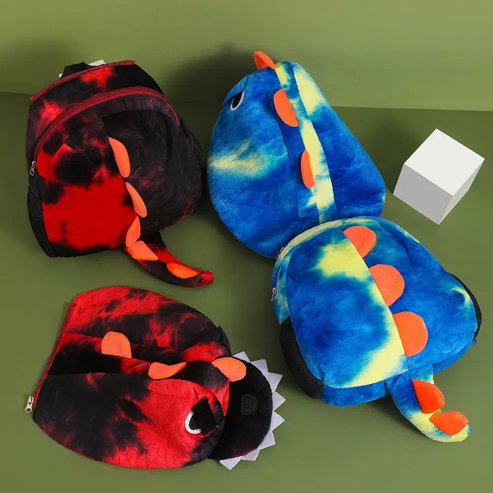 Ryggsäck Dinosaurie 3D Design för Barn Sac à Dos Dinosaure en Peluche