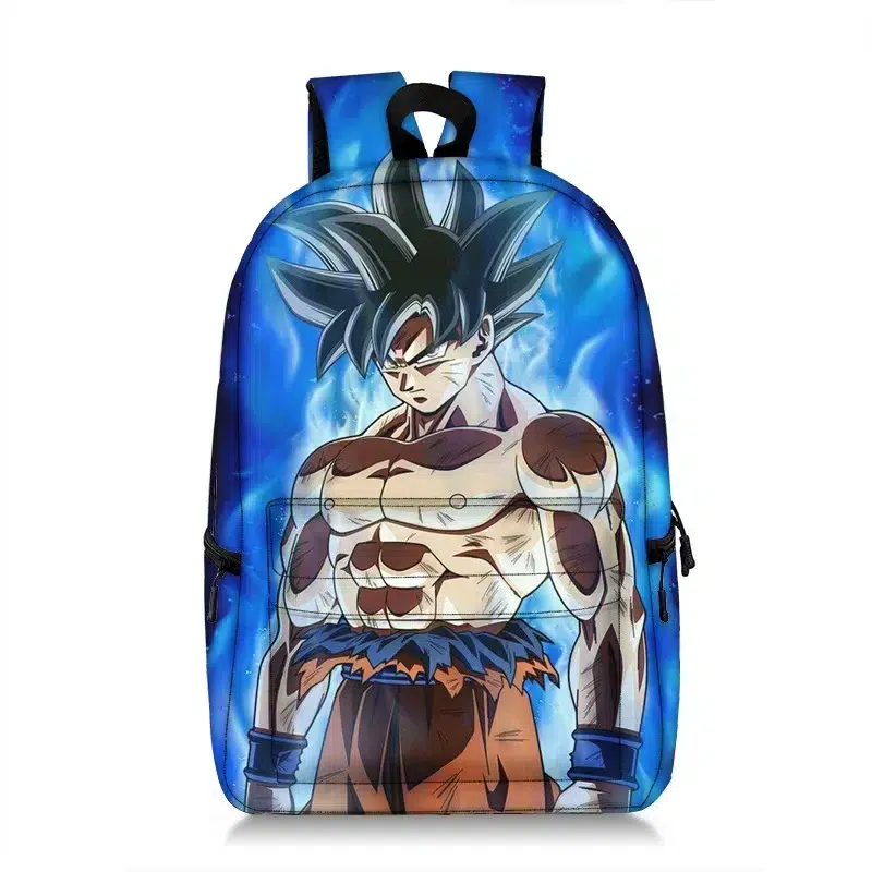 Dragon Ball Ryggsäck med Blå Design Cartable d’Enfant Dragon Ball