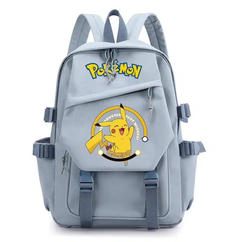 Ryggsäck Pokémon med Pikachu och vänner Cartable Pokémon pour l’École Primaire