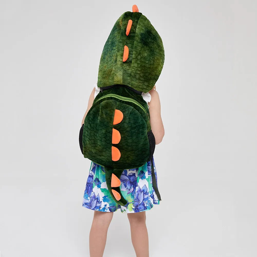 Ryggsäck Dinosaurie 3D Design för Barn Sac à Dos Dinosaure en Peluche
