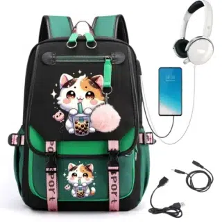 Cartable Chat Avec Compartiments