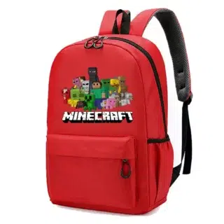 Cartable Jeu Vidéo Minecraft